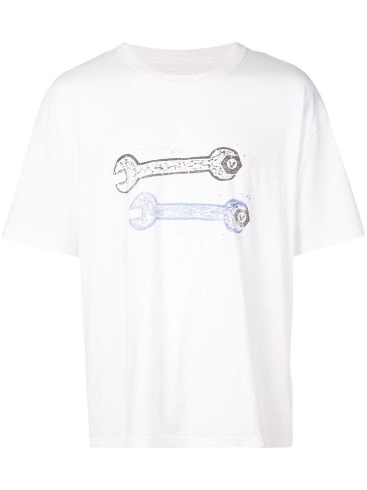 Visvim Spanner Jumbo T-shirt - White