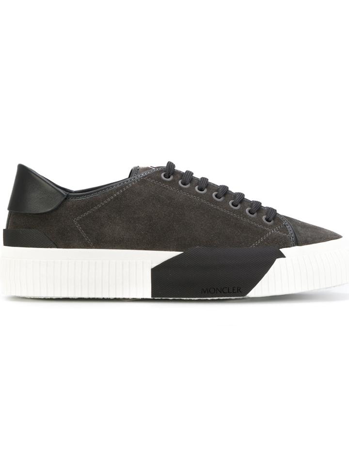Moncler Colour Block Sneakers - Grey