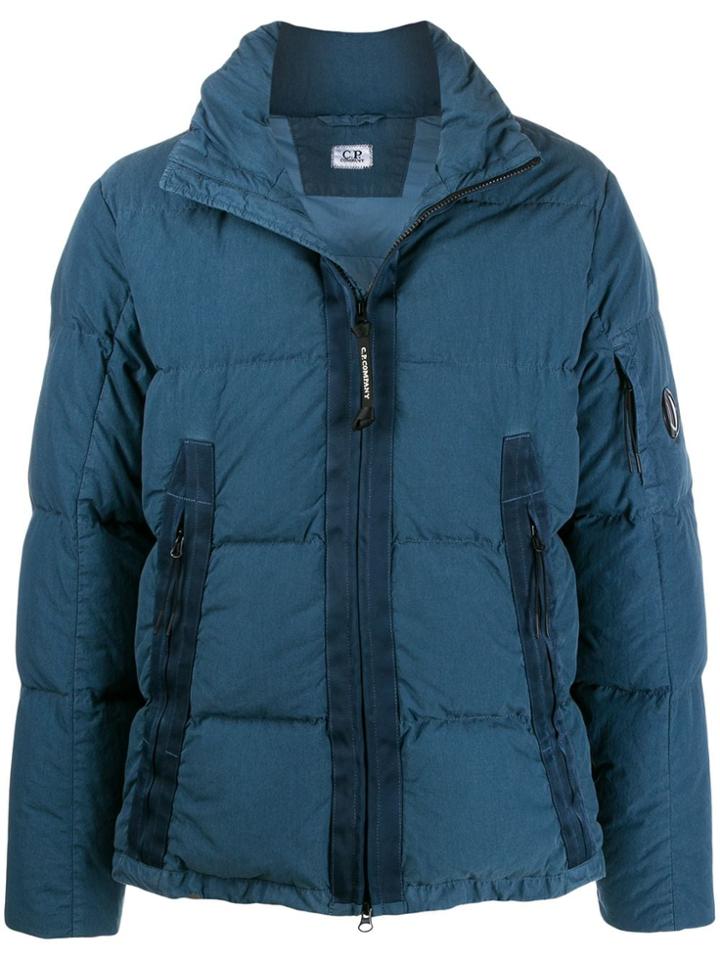 Cp Company Spread Collar Jacket - Blue