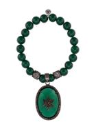 Lord And Lord Designs Star Embellished Pendant Bracelet - Green