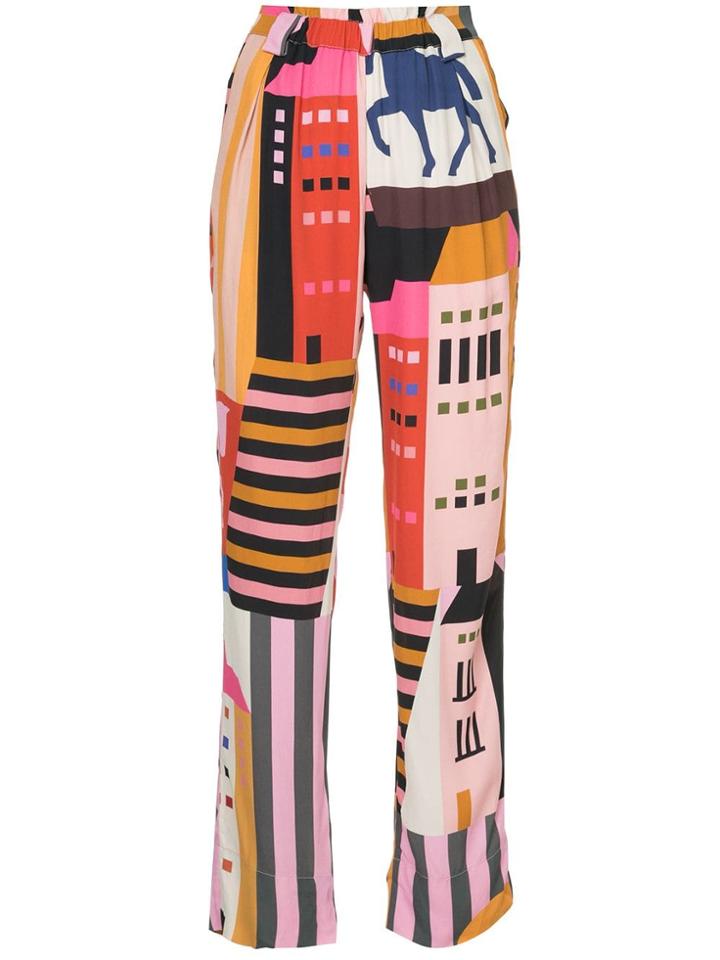 Stine Goya Multi-print Trousers - Multicolour