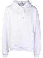 Martine Rose Embroidered Logo Hoodie - White