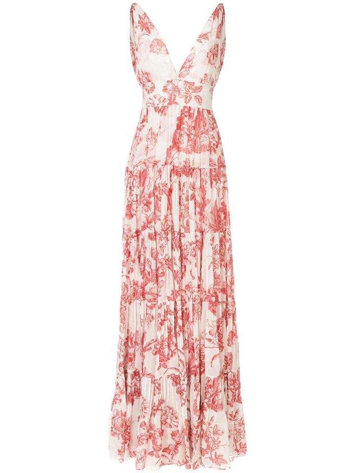 Oscar De La Renta Oscar De La Renta 19rn277ftsscl Scarlet Natural