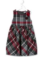 Dolce & Gabbana Kids Tartan Check Dress, Girl's, Size: 10 Yrs, Grey