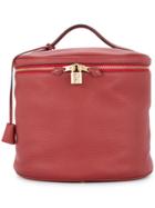 Hermès Vintage Inter City Cosmetic Bag - Red
