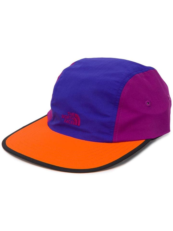 The North Face Logo Embroidered Cap - Blue