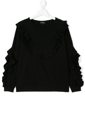 Little Remix Sandie Ruffled Sweater - Black