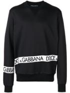 Dolce & Gabbana Logo Tape Sweatshirt - Black