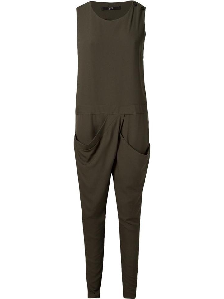 Uma Raquel Davidowicz 'king' Jumpsuit, Women's, Size: 46, Green, Polyester