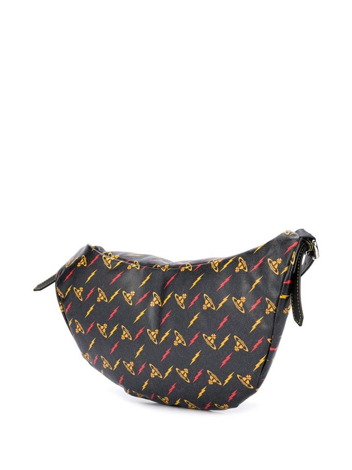 Vivienne Westwood Lightning Bolt Belt Bag - Black