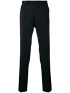 Berwich Tapered Tailored Trousers - Blue