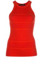 Proenza Schouler Slim-fit Knitted Tank Top - Red