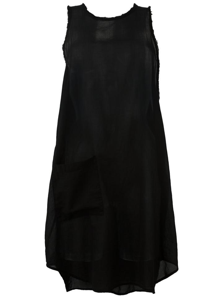 Lost & Found Rooms Long Pocket Tank, Women's, Size: Xs, Black, Cotton