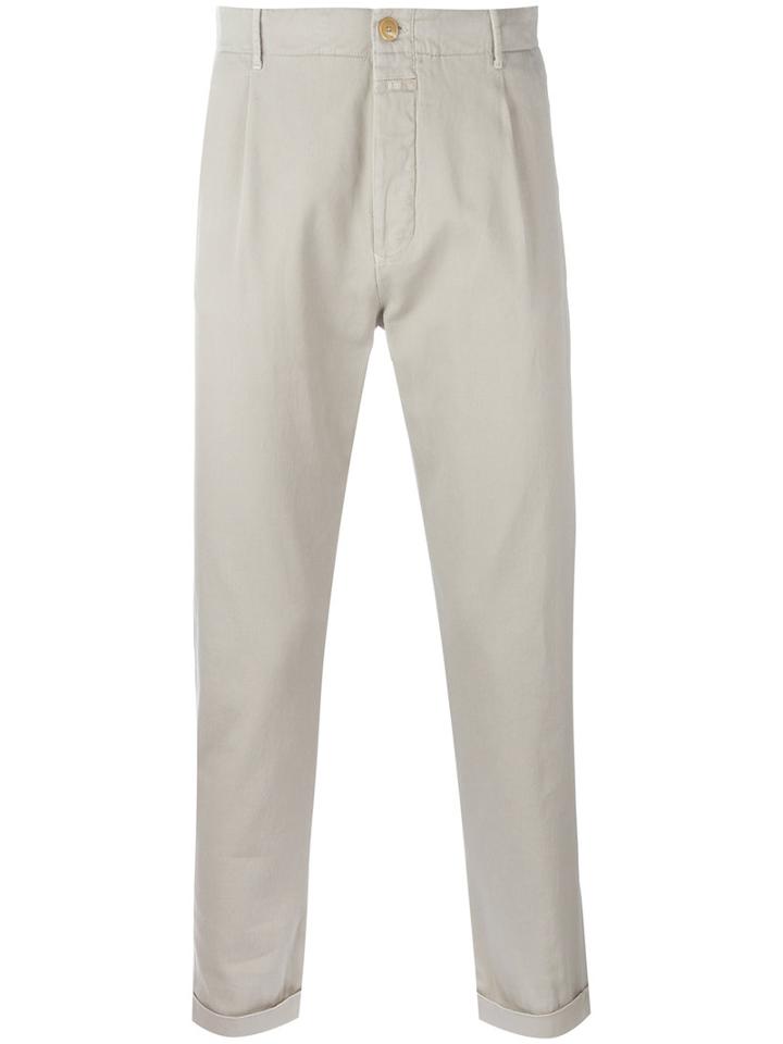 Closed - Chino Trousers - Men - Cotton/spandex/elastane - 31, Nude/neutrals, Cotton/spandex/elastane