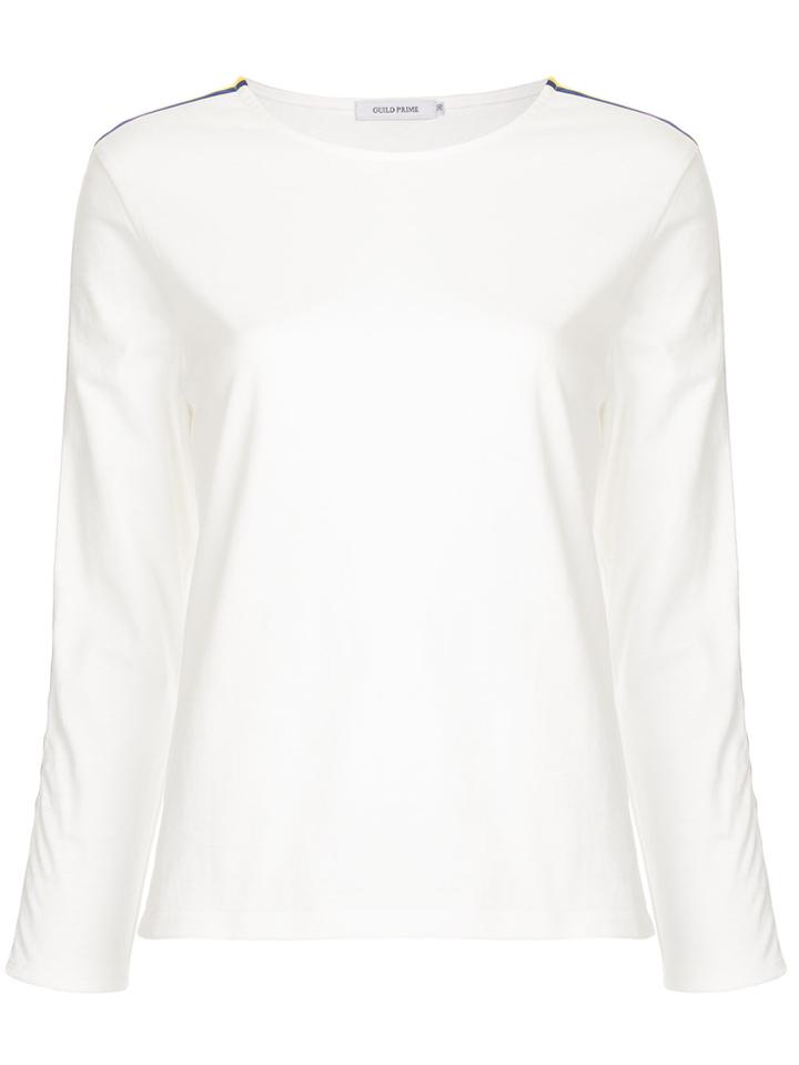 Guild Prime Side Stripe T-shirt - White