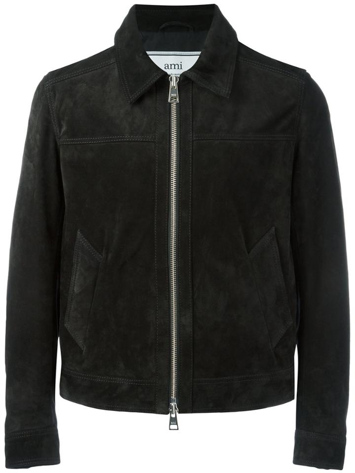 Ami Alexandre Mattiussi Zipped Jacket - Black