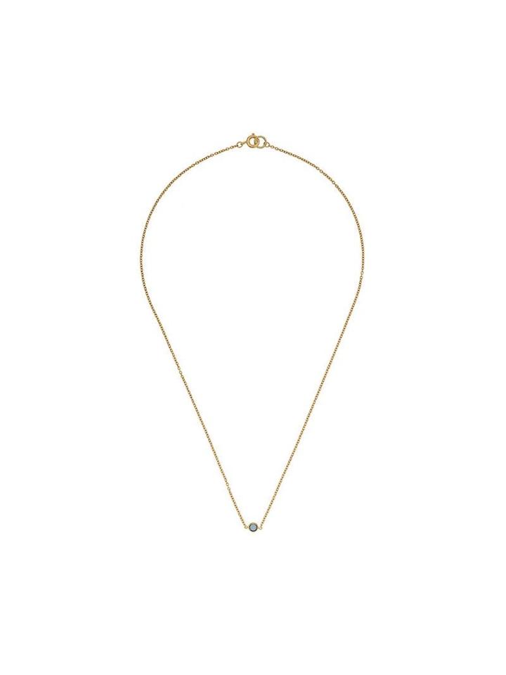 Susan Caplan Vintage Round Pendant Necklace - Gold