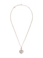 Chopard 18kt Rose Gold Happy Hearts Diamond Pendant Necklace -