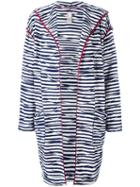 Antonio Marras Hooded Cardigan, Women's, Size: 40, Blue, Viscose/polyester/cotton