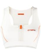 Heron Preston Ctnmb Zip-up Top - White