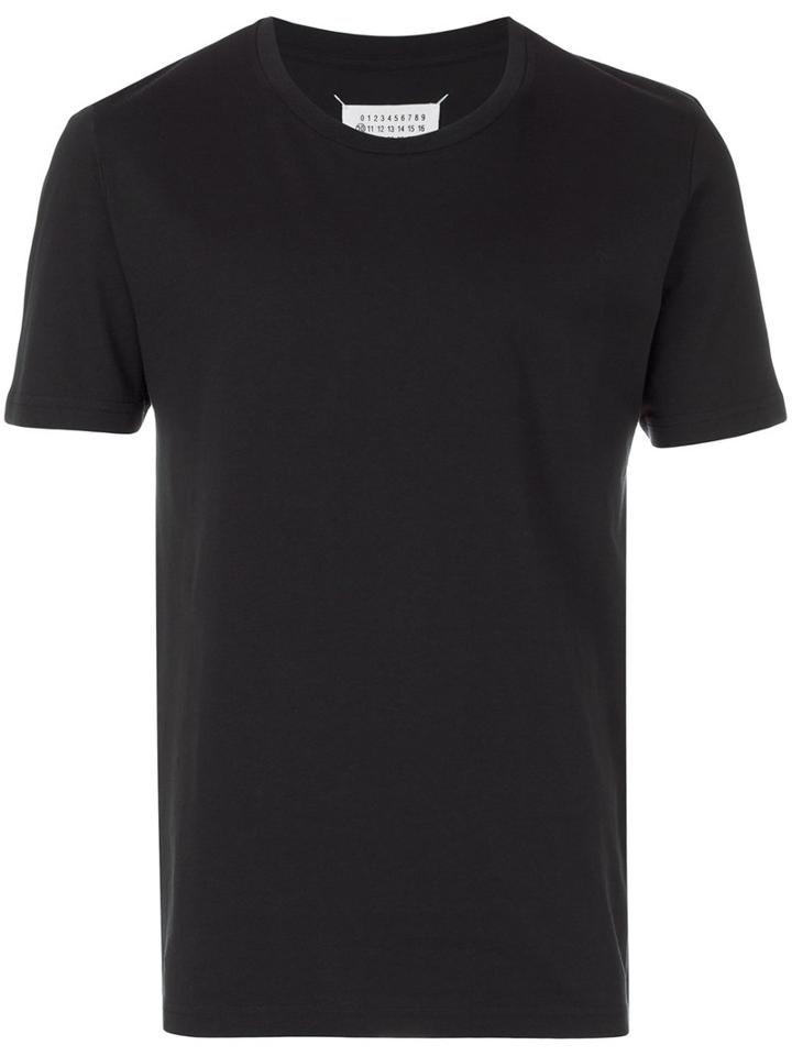 Maison Margiela - Classic Short Sleeve T-shirt - Men - Cotton - 54, Black, Cotton