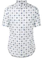 Alexander Mcqueen Pattern Print Shirt - Blue