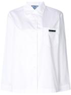 Prada Longsleeved Buttoned Up Shirt - White