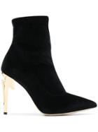 Giuseppe Zanotti Design G-heel Booties - Black
