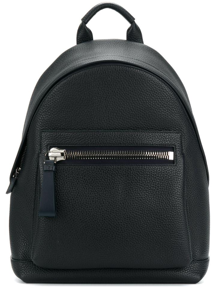 Tom Ford Pebbled Backpack - Blue