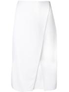 Versace Envelope Midi Skirt - White
