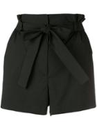 Moschino Tie Waist Shorts - Black