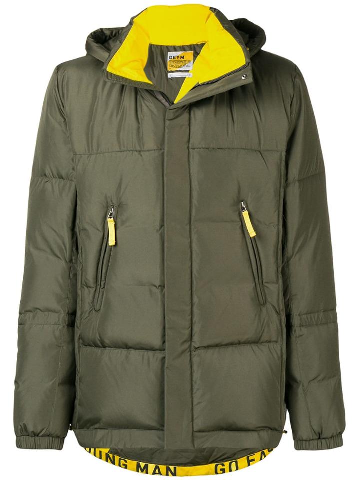 Geym Geym Down Jacket - Green