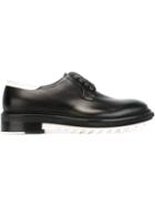 Lanvin Ridged Rubber Sole Derby Shoes