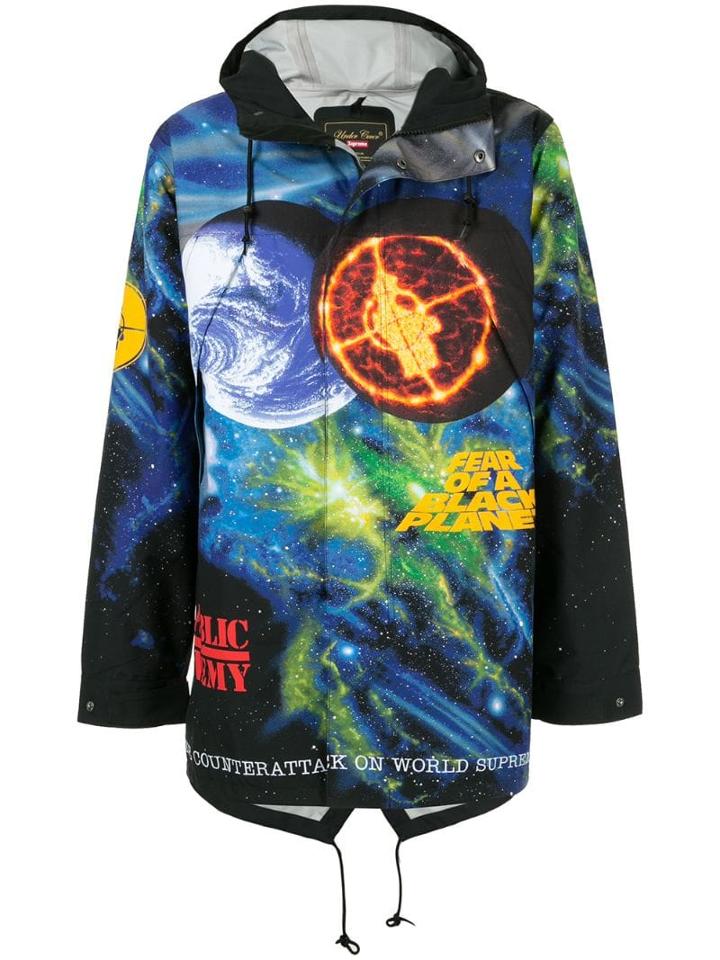 Supreme Udc Public Enemy Parka - Multicolour