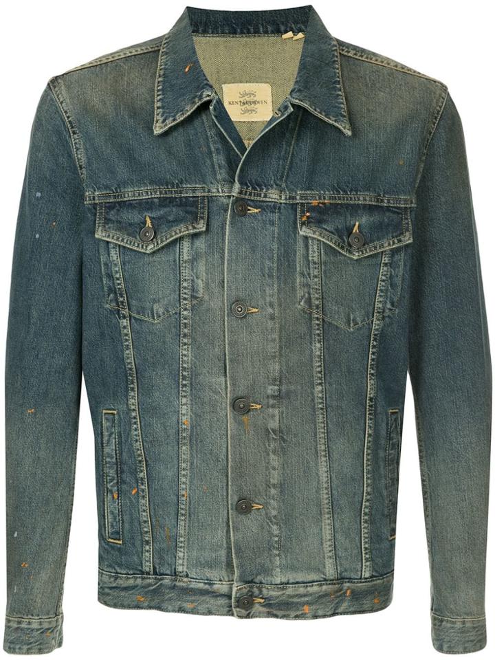 Kent & Curwen Faded Jacket - Blue