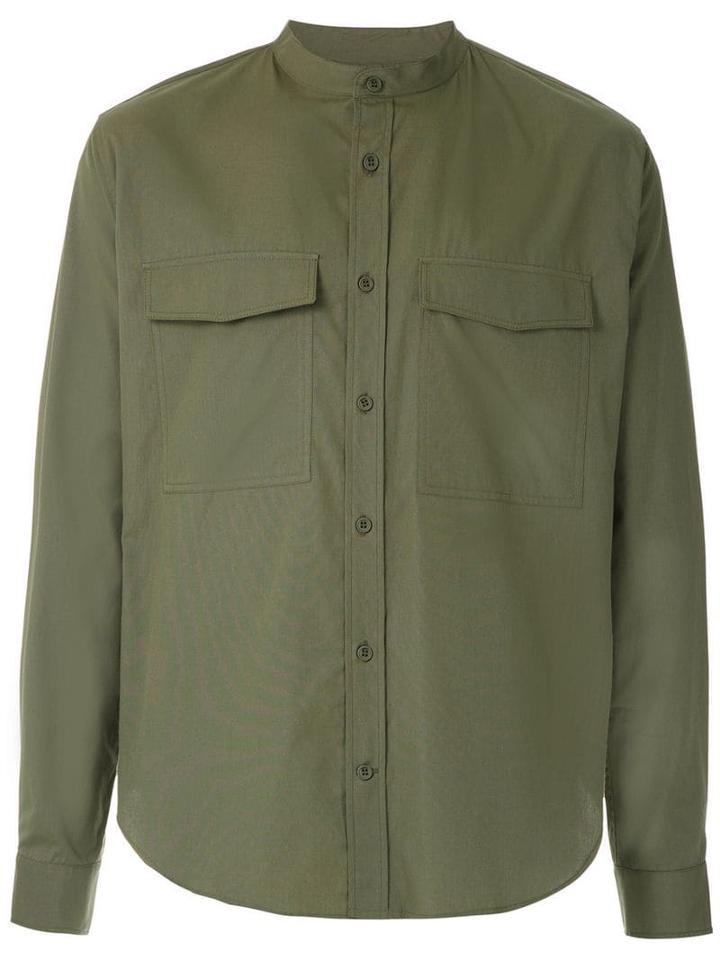 Egrey Chest Pocket Shirt - Green