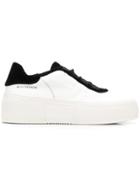 L'autre Chose Platform Sneakers - White