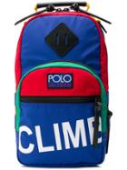 Polo Ralph Lauren Climb Printed Backpack - Blue