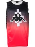 Marcelo Burlon County Of Milan Kappa Logo Top - Red