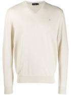 Hackett Classic V-neck Pullover - Neutrals
