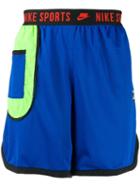 Nike Logo Waistband Shorts - Blue