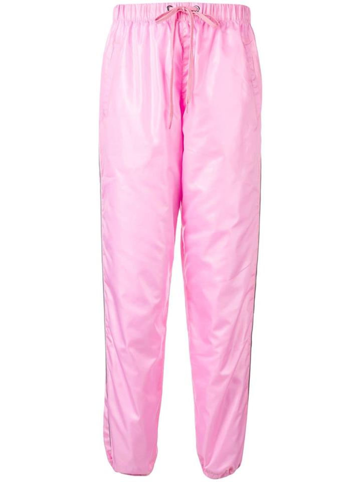 Natasha Zinko Tapered Track Pants - Pink