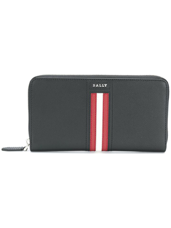 Bally Telen Zip-around Wallet - Black