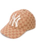 Gucci Ny Yankees&trade; Patch Baseball Hat - Brown