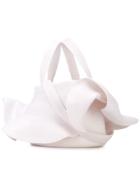 Rosie Assoulin Small Woven Tote Bag - White