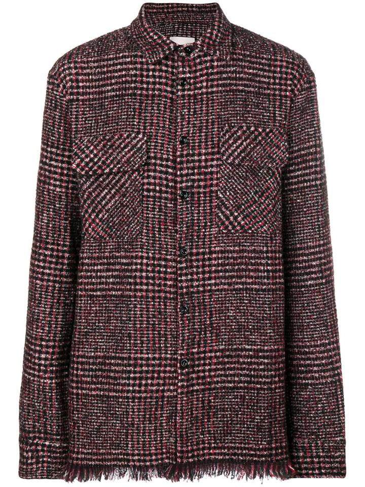 Laneus Long Sleeved Knit Shirt - Black