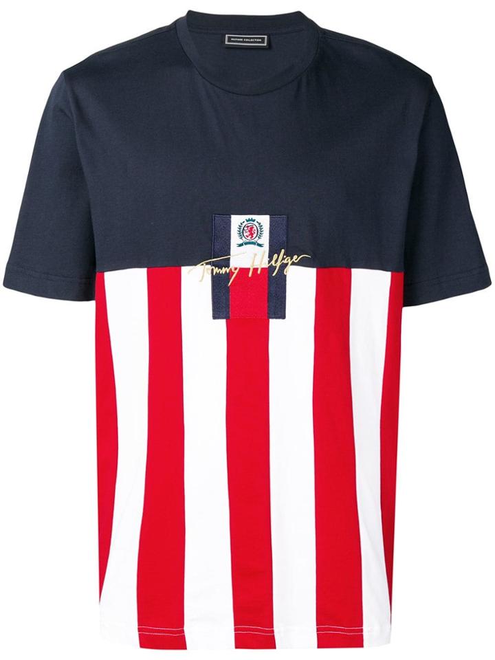 Hilfiger Collection Embroidered Logo T-shirt - Blue