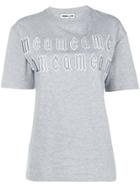 Mcq Alexander Mcqueen Repeat Logo T-shirt - Grey