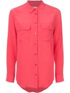 Equipment Button Pocket Shirt - Pink
