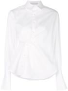 Palmer / Harding Side Button Fastening Shirt - White